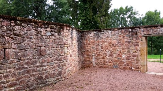 Château de Drée - Mur
