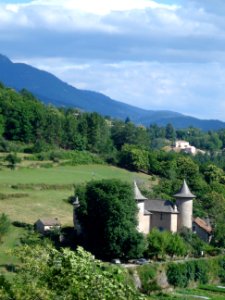 Château de Crouzas (Chamborigaud, Gard, Fr)
