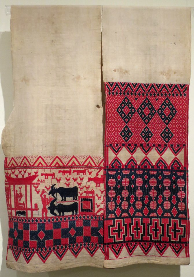 Ceremonial banner or loin-cloth ('tombi') from Sulawesi, Indonesia, c. 1915
