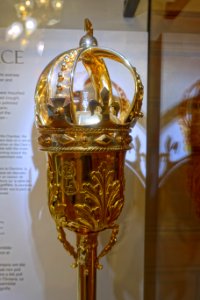 Ceremonial mace, made in 1867 - Ontario Legislative Building, Toronto, Canada - - Ontario Legislative Building, Toronto, Canada - DSC00278