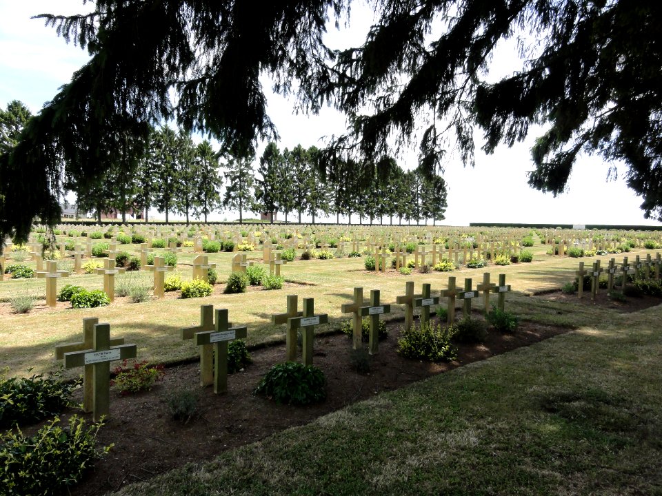 Cerny-en-Laonnois (Aisne) Nécropole nationale (02)
