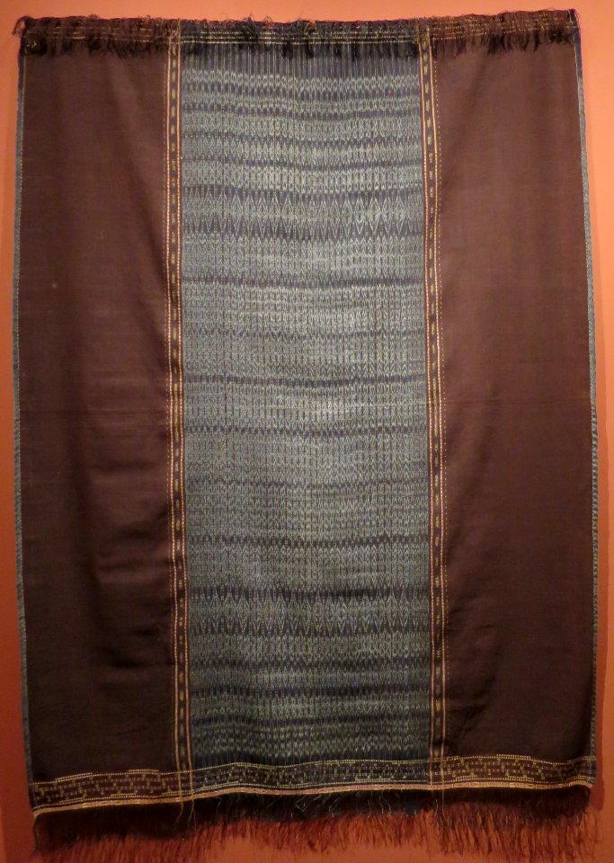 Ceremonial cloth (ulos) from Batak, Indonesia, Honolulu Museum of Art, 5099.1