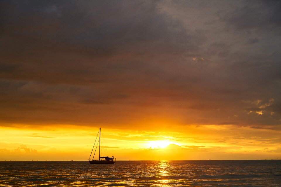 Sky nature marine