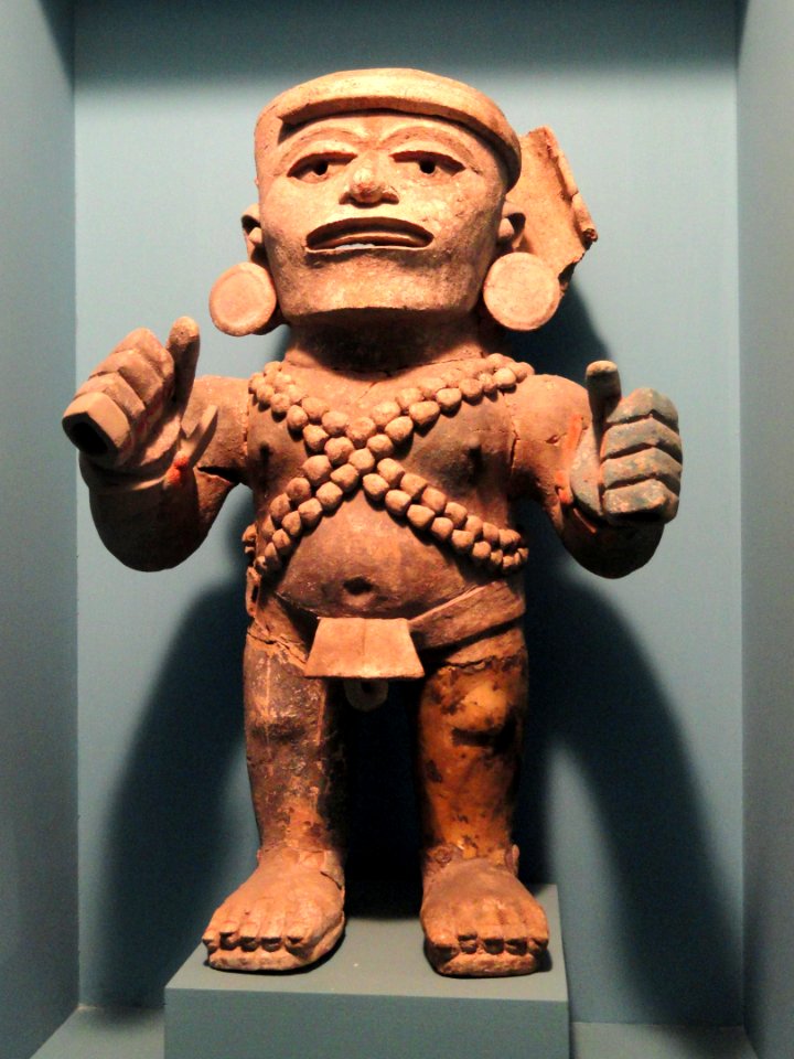 Ceramic sculpture, Maya, Late Classic Period - Mesoamerican objects in the American Museum of Natural History - DSC06040