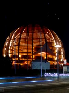 CERN Globe at night 2019-07-03 (2)