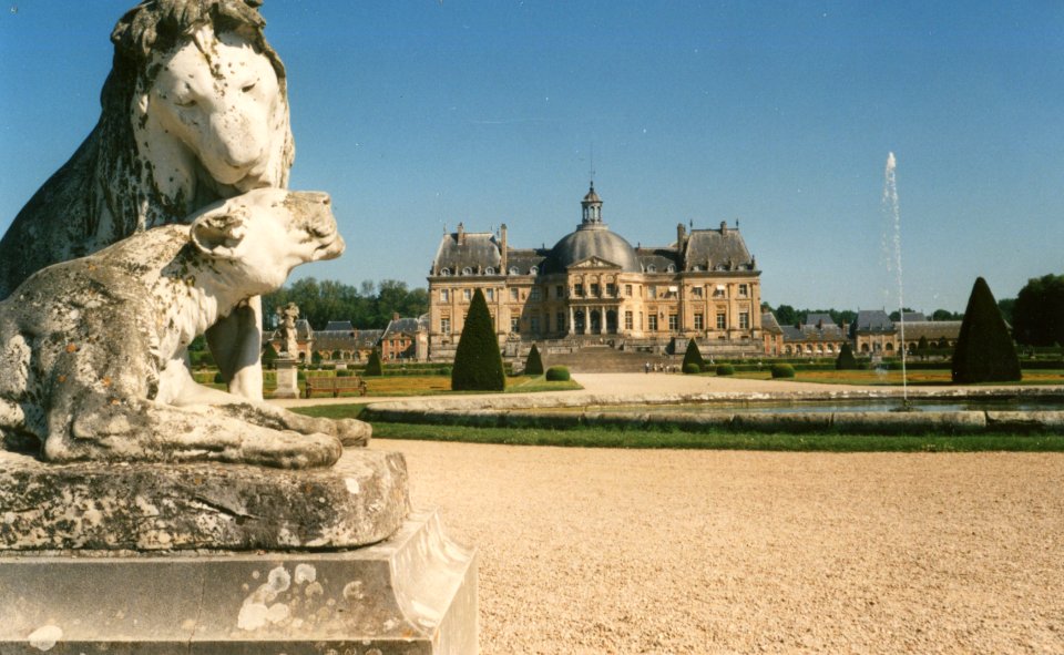 Château de Vaux-le-Vicomte en 1989