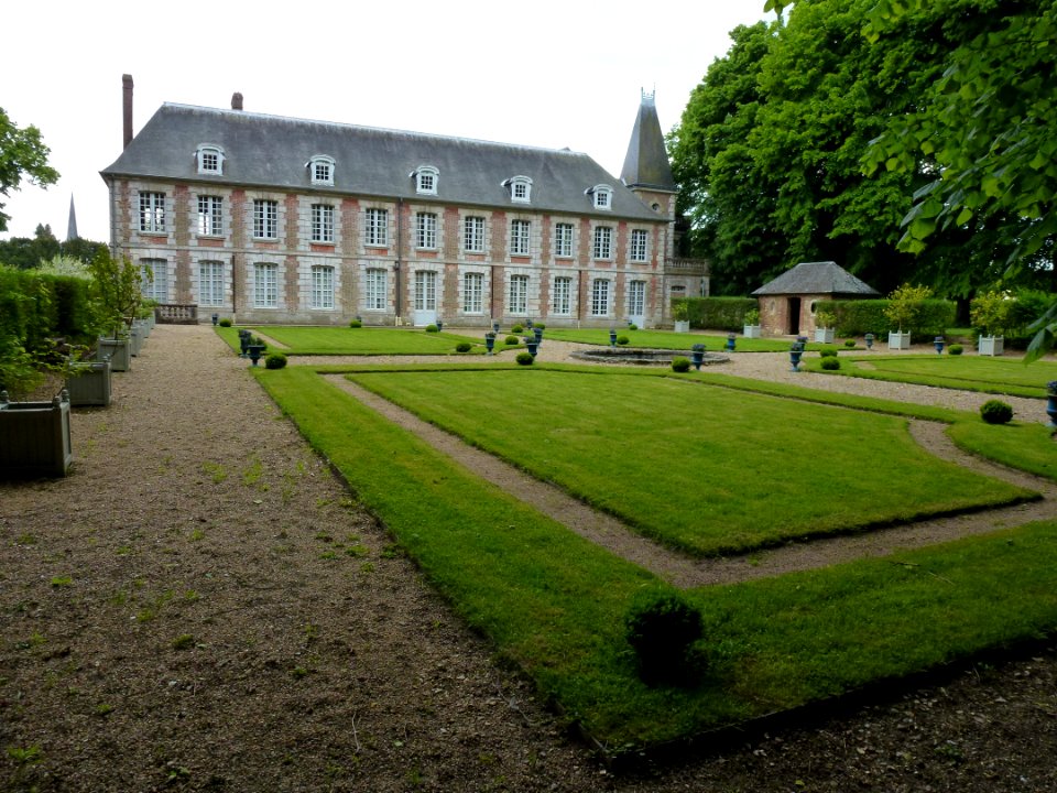 Château du Troncq, jardin nord
