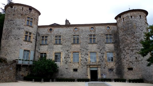 Château de Vogüé - entrée
