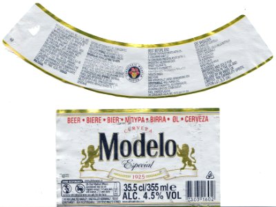 Cerveceria Modelo Mexico - Modelo Especial