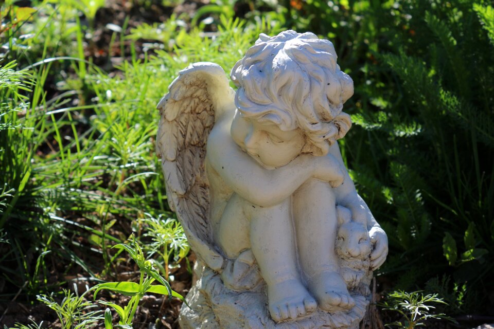 Nature statue gardening