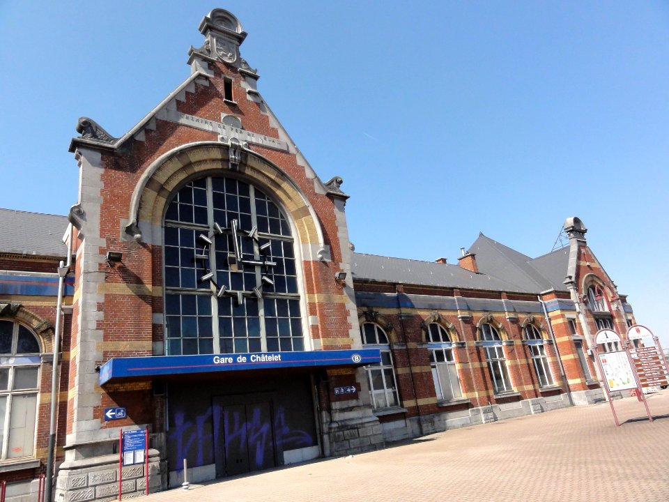 Châtelet (Hainaut), la gare