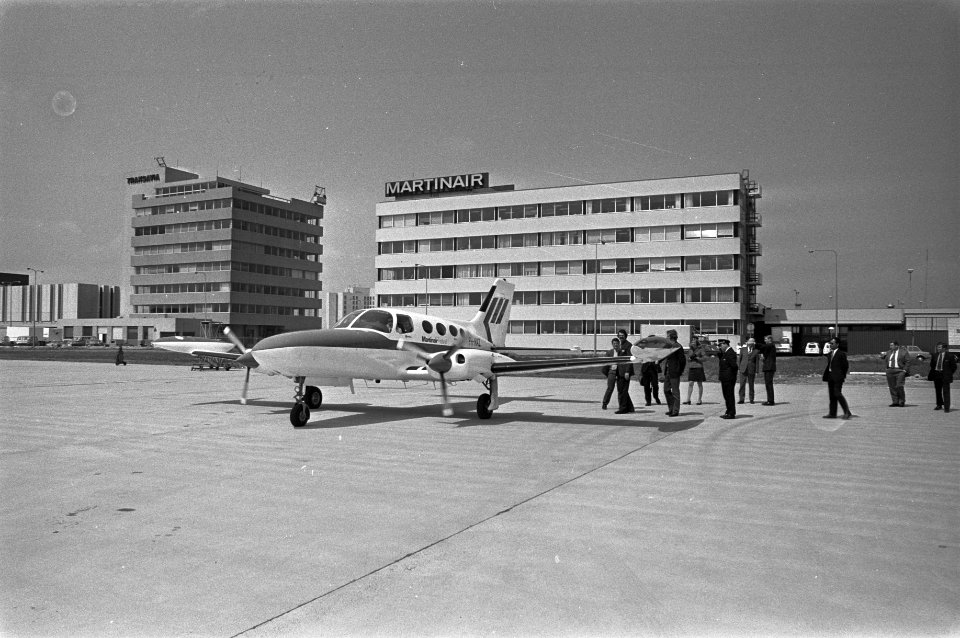 Cessna 402, een nieuw vliegtuigje voor Martinair bestemd voor de verhuur, Bestanddeelnr 925-6069