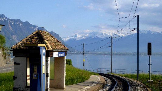 Châtelard VD railway station