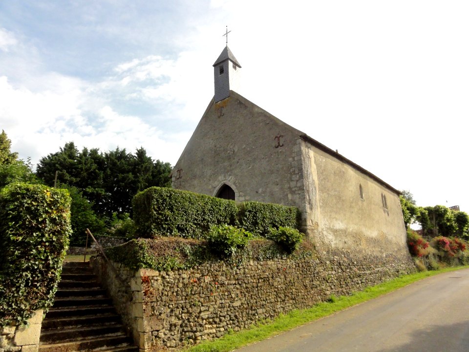 Chérancé (Sarthe) hameau La Croix, Chapelle Saint-Gilles