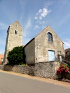 Chérisay (Sarthe) église Saint-Denis (01)