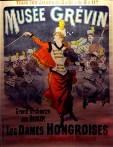 Chéret affiche Dames Hongroises 10 09 2011