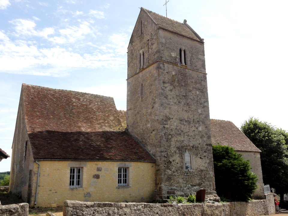 Chérisay (Sarthe) église Saint-Denis (02)