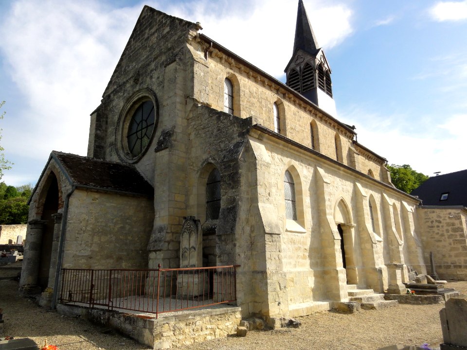 Chérêt (Aisne) église Saint-Nicolas (02)