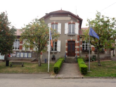 Châtillon-sous-les-Côtes (Meuse) mairie-école