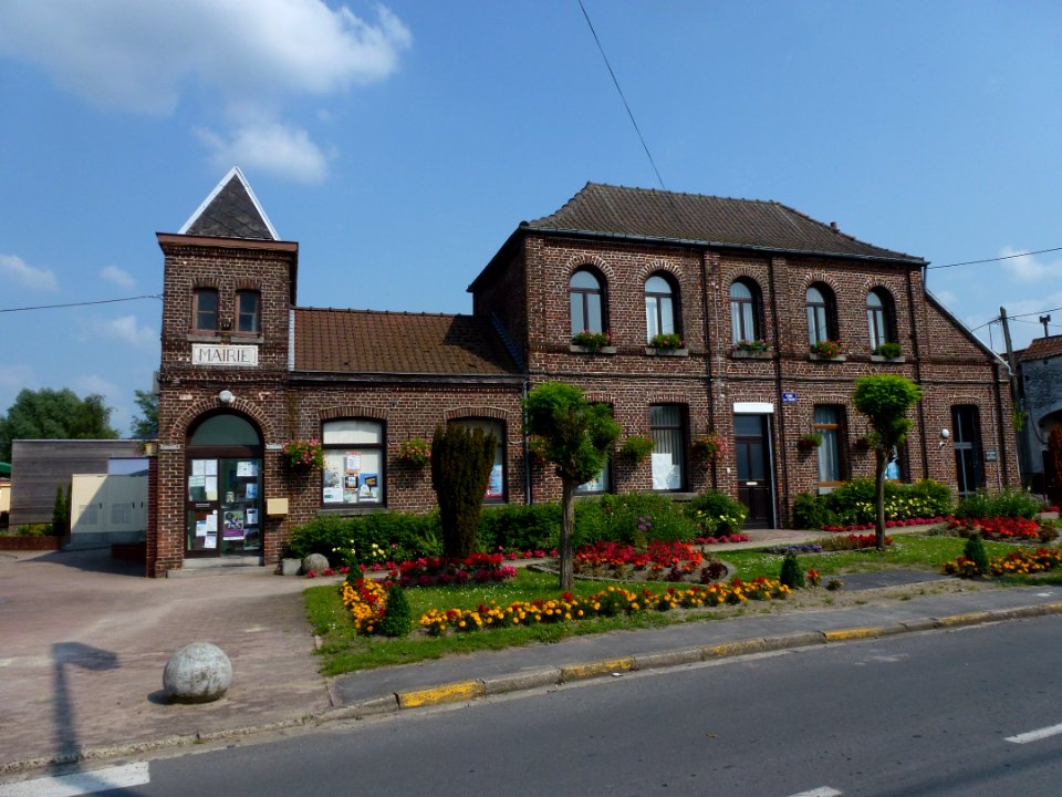 Château-l'Abbaye (Nord, Fr) mairie