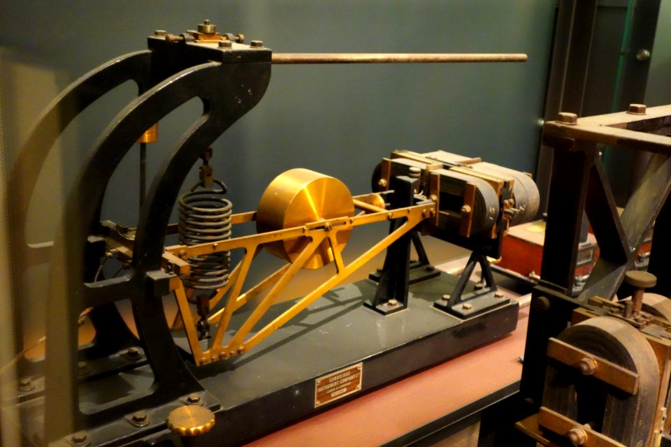 Cambridge Instrument Company seismograph - National Museum of Nature and Science, Tokyo - DSC07170