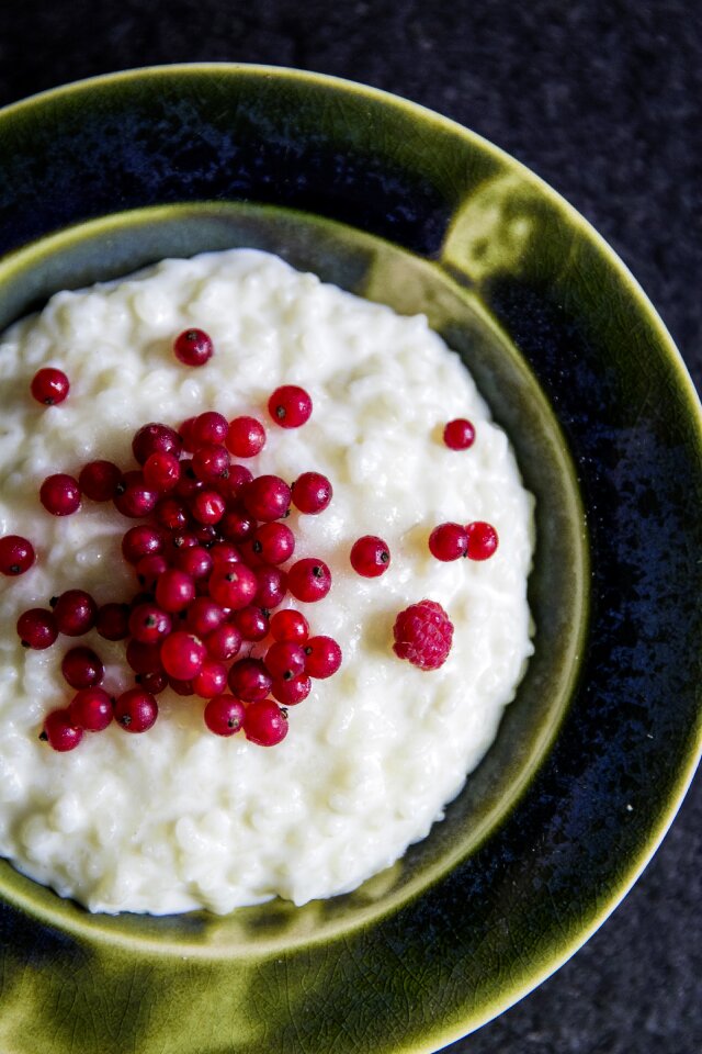 Sweet dish rice food