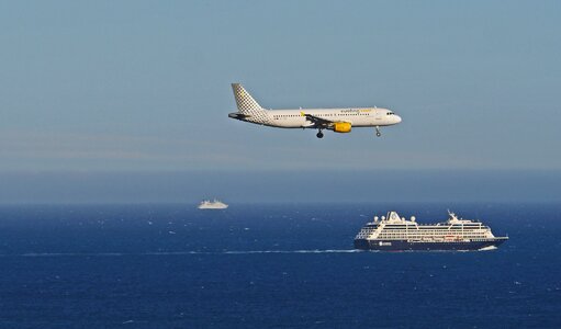 Nice shipping air traffic photo