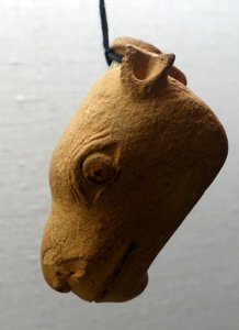 Camel's head, Rhodes, c. 600 BC, L 1444 - Martin von Wagner Museum - Würzburg, Germany - DSC05747