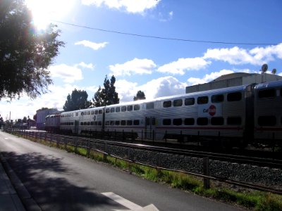 Caltrain in San Mateo 3108 04