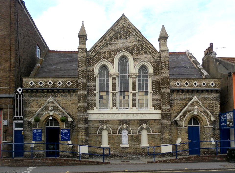 Calvary Evangelical Church, Viaduct Road, Brighton (August 2013)