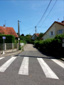Caluire-et-Cuire - Allée des Monts d'Or, depuis le chemin du Penthod