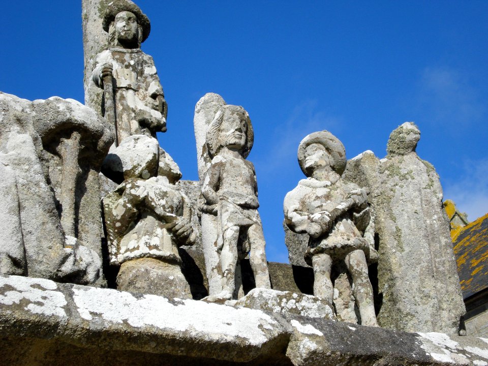 Calvaire de Tronoën, détail flagellation (1)