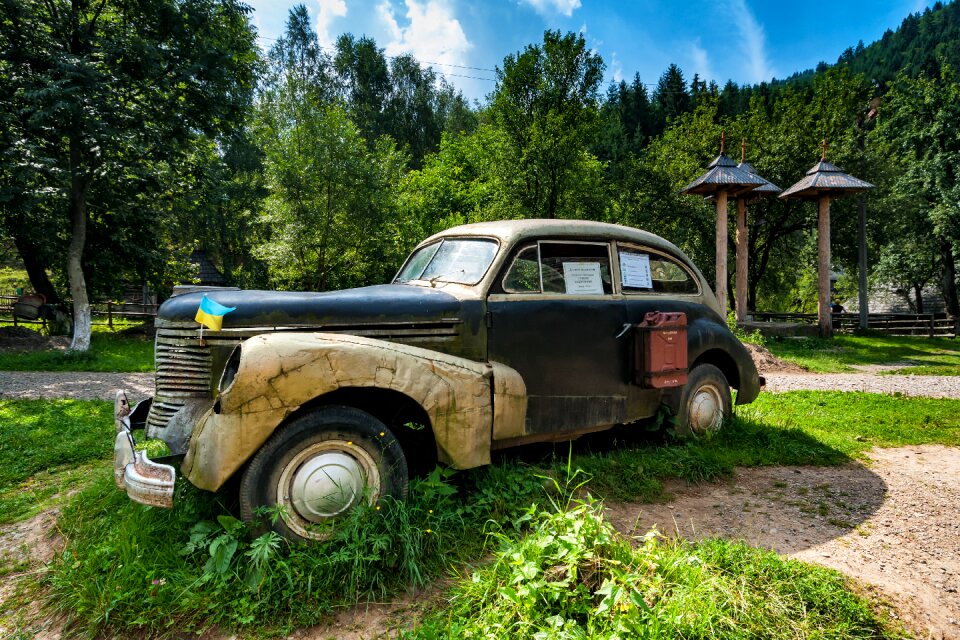 Ukraine carpathian mountains transcarpathia photo