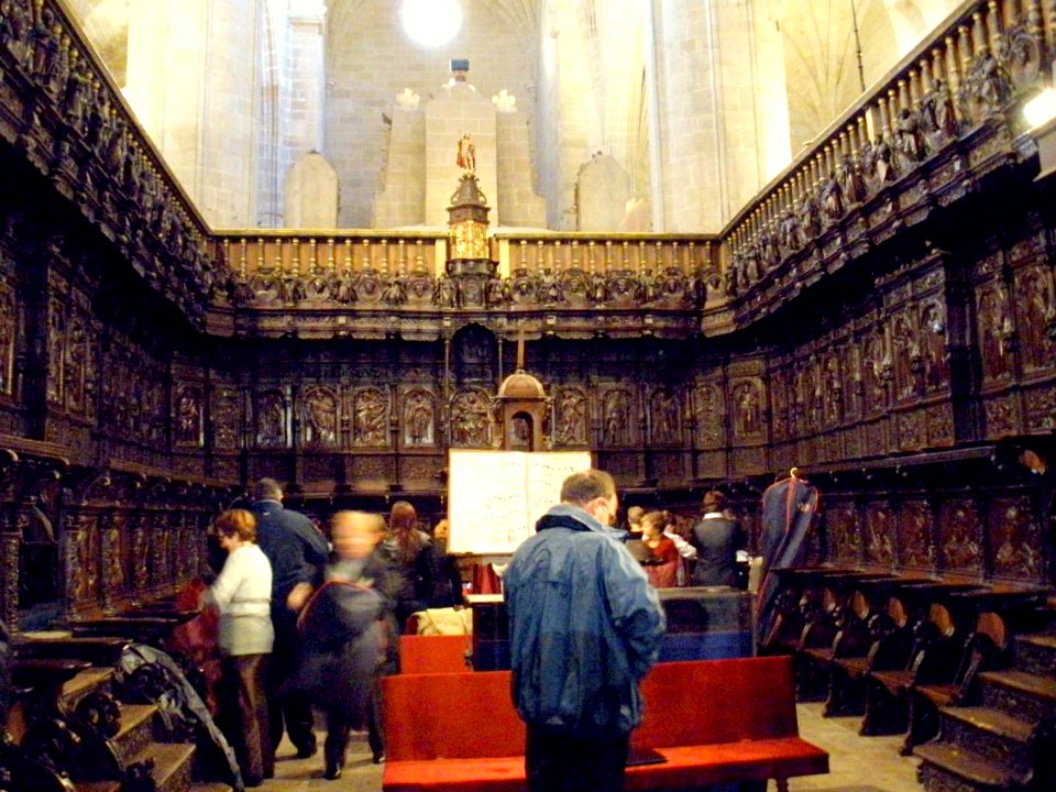 Calahorra - Catedral, coro 3