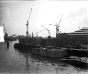 Caissonbouw voor noodgebieden te Rotterdam, Bestanddeelnr 905-6671