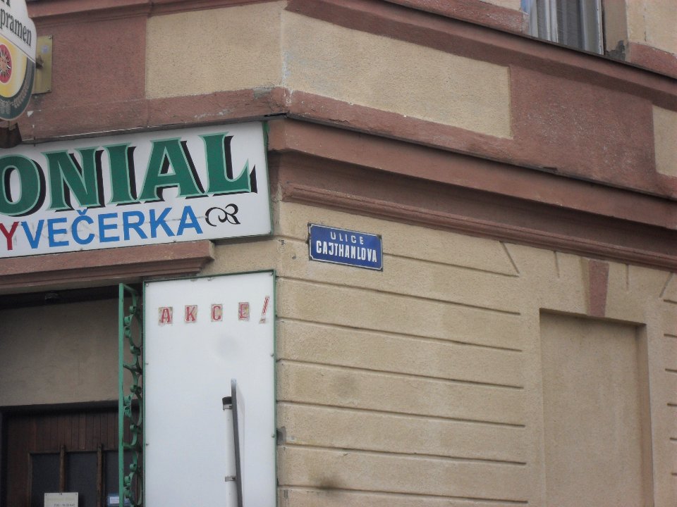 Cajthamlova ulice v Bystřanech