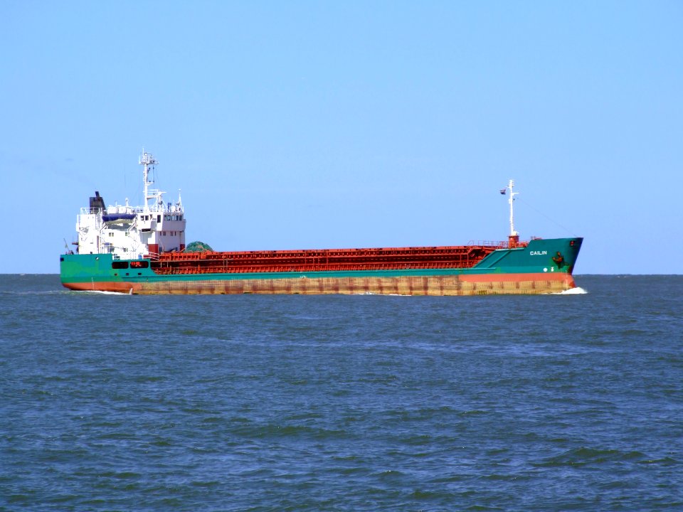 Cailin approaching Port of Rotterdam