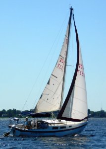 Cal 25 sailboat Kaleidoscope 2191