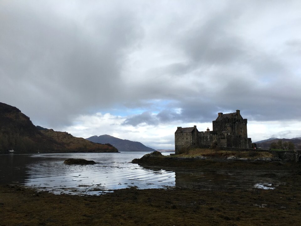 Highlander loch blue castle