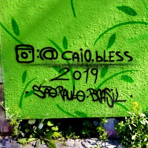 Caio Bless street art Lisbon signature 20190311 photo