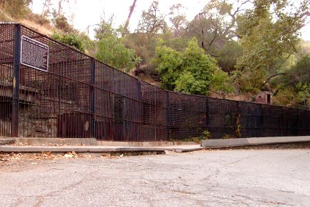 Cages at griffith park zoo photo