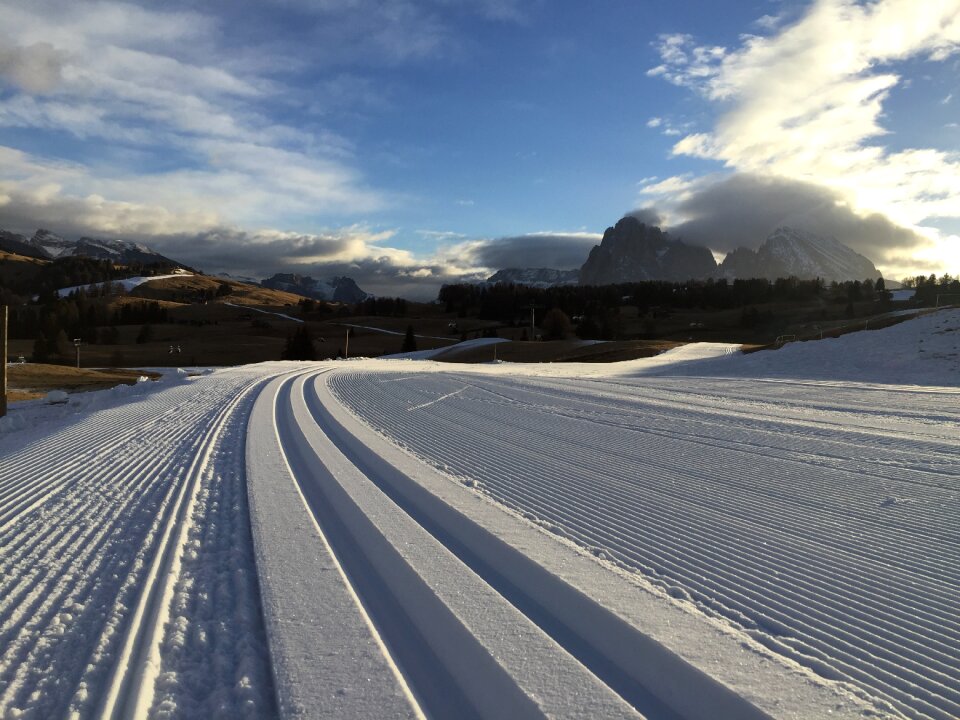 Dolomites mountain seiseralm