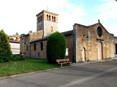 Cailloux-sur-Fontaines - Église notre dame de l'assomption de Cailloux-sur-Fontaines (01)