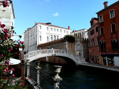 Canal in Venice and Università Ca' Foscari (VE) 01