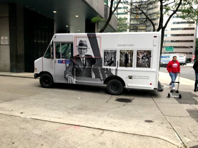 Canada Post Van 5469NH Leonard Cohen Vehicle 53889. 01