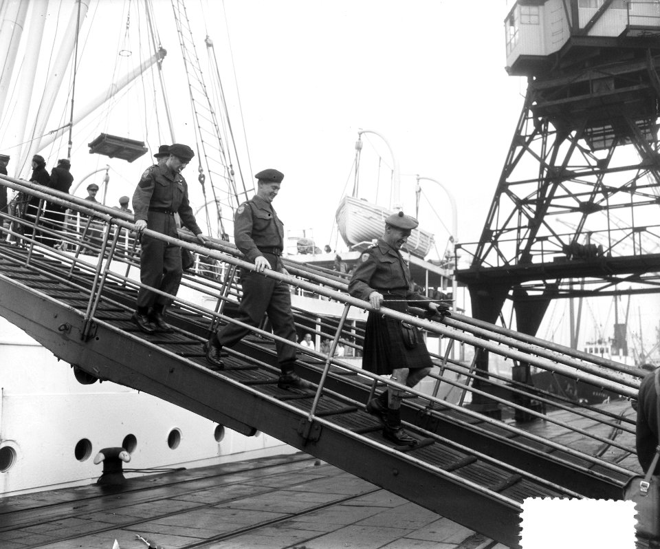 Canadese landtroepen van de 27e Infanterie-brigade voor het Atlantische leger va, Bestanddeelnr 904-8326