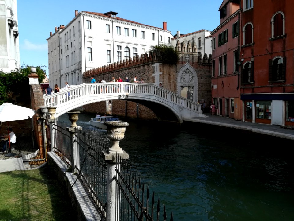 Canal in Venice and Università Ca' Foscari (VE) 02