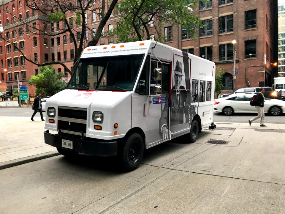Canada Post Van 5469NH Leonard Cohen Vehicle 53889. 02