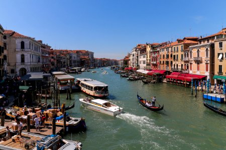 Canal Grande von der Rialtobrücke