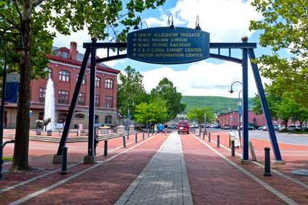 Canal Place museum at Cumberland MD photo